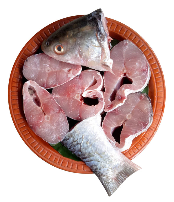 Mrigal Fish – 5kg Pack (Sliced)